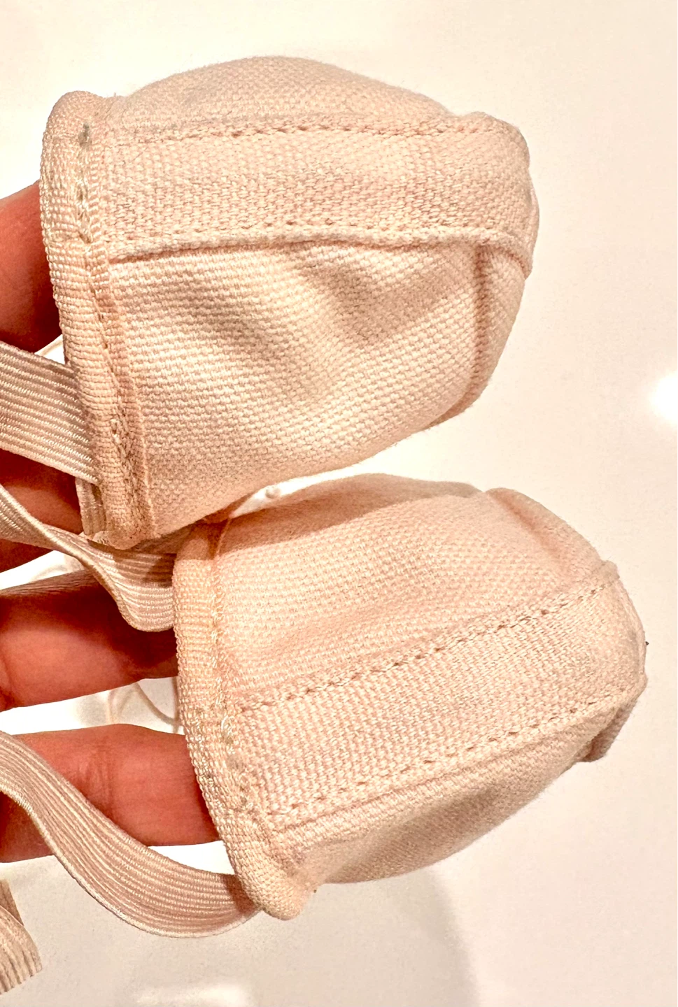Pink Canvas Ballet Shoes - Size 6 - photo 2
