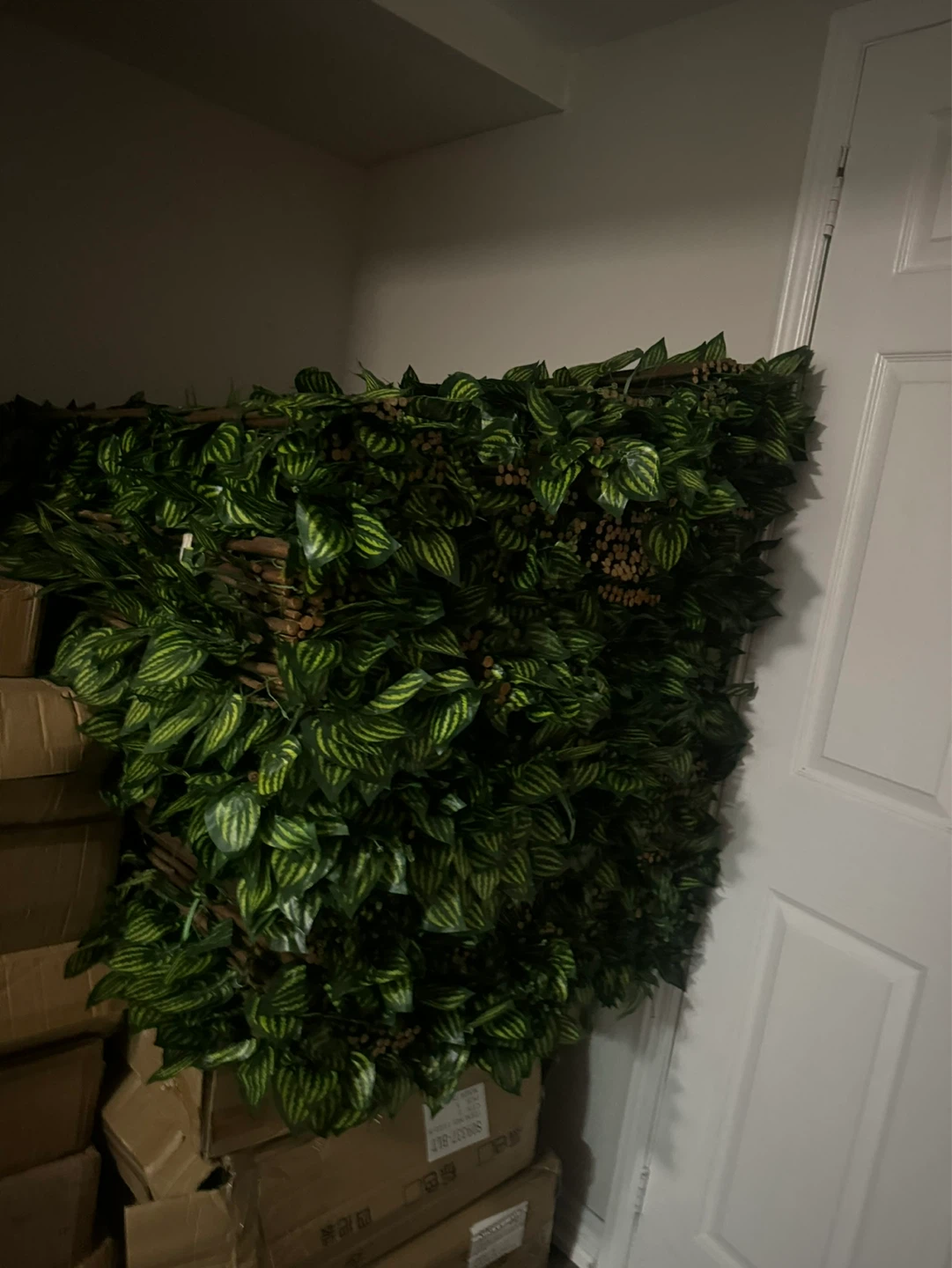 Artificial Ivy Expandable Garden Trellis leave panel - photo 4