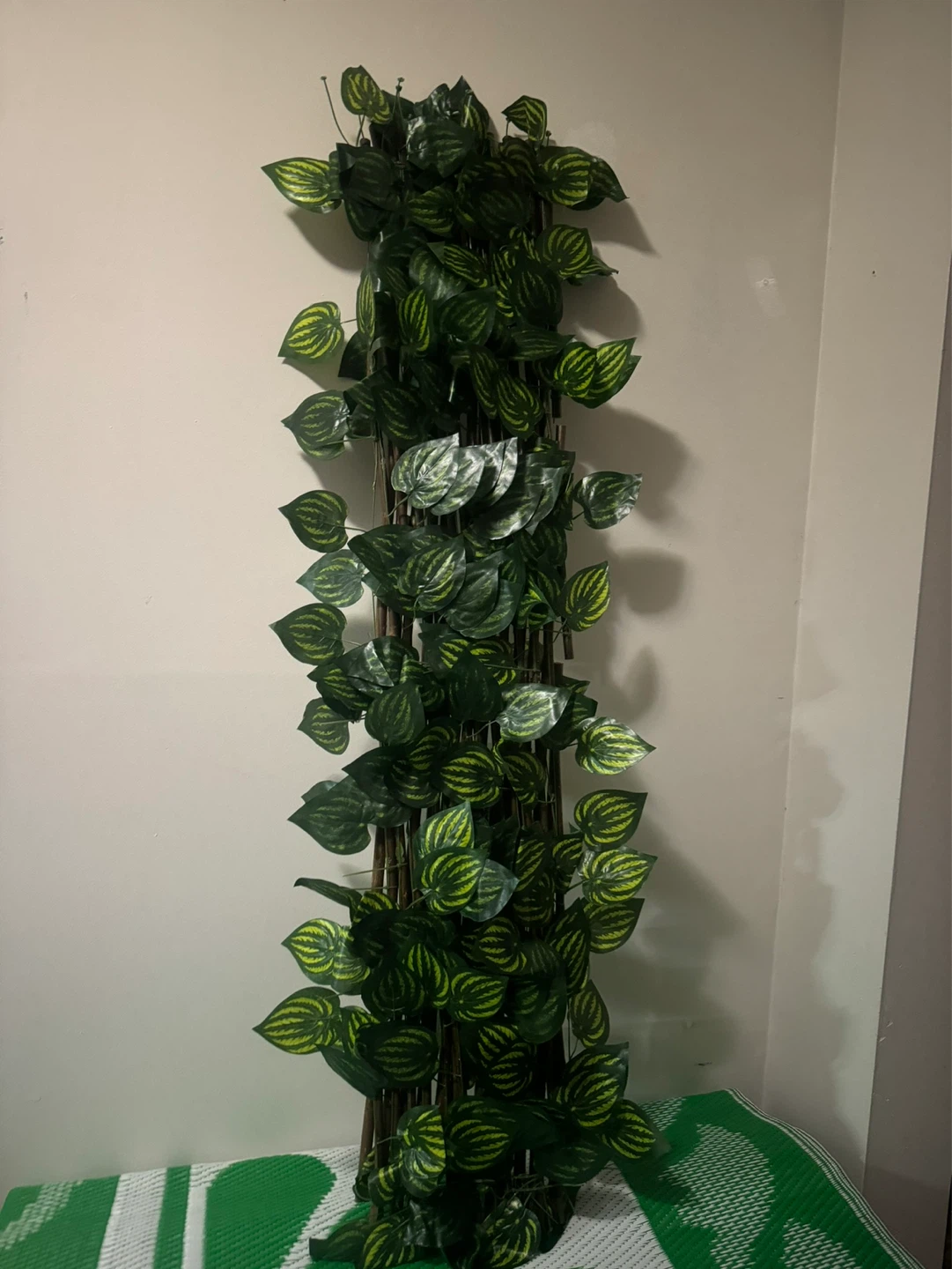 Artificial Ivy Expandable Garden Trellis leave panel - photo 3