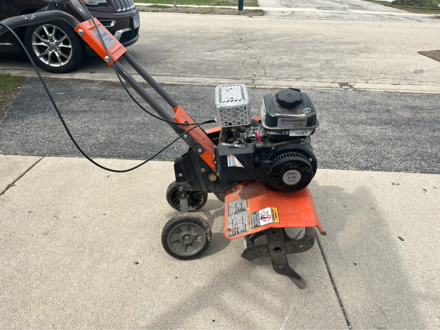 Husqvarna TF 224 Tiller - photo 4