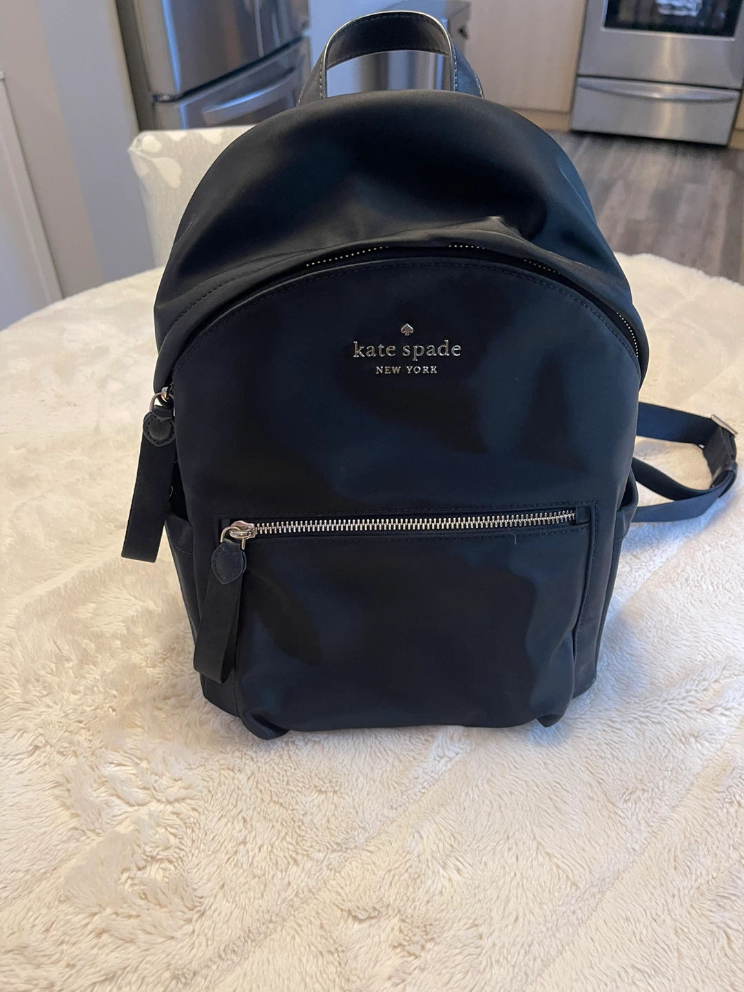 Kate Spade New York Black Nylon Backpack