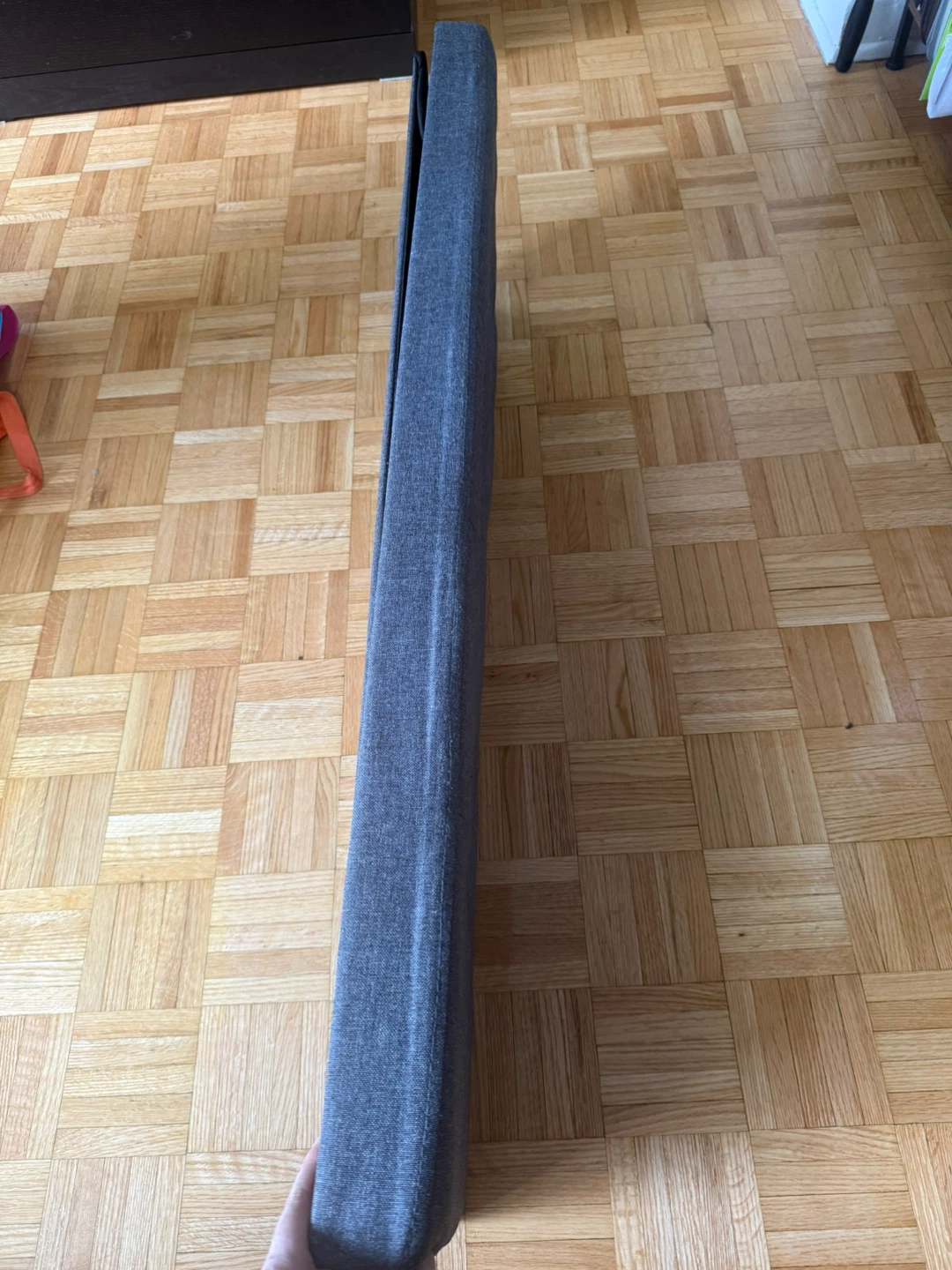 43” Grey Storage Ottoman Bench - photo 4