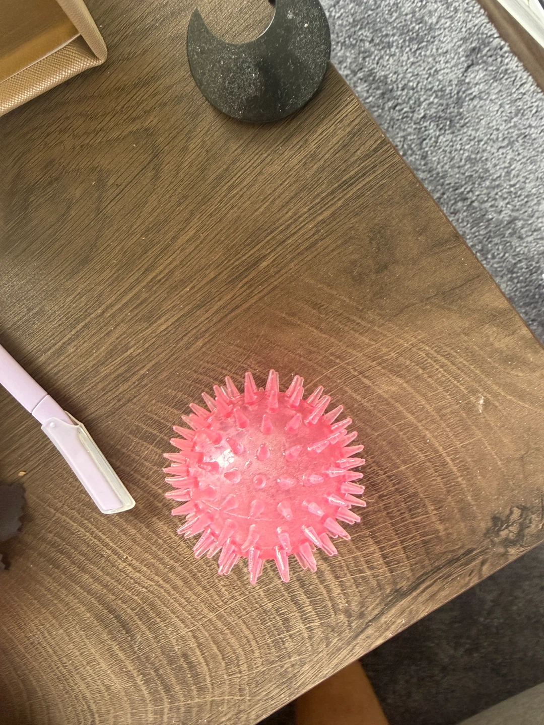 Pink Spiky Ball Toy