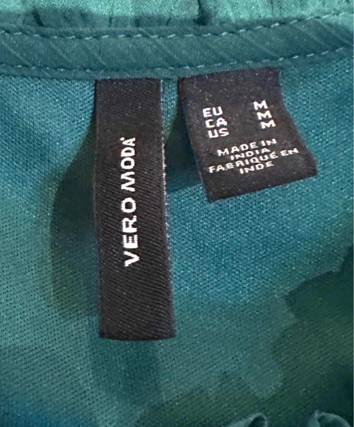 Vero Moda Green Long Sleeve Dress - Size M - photo 2