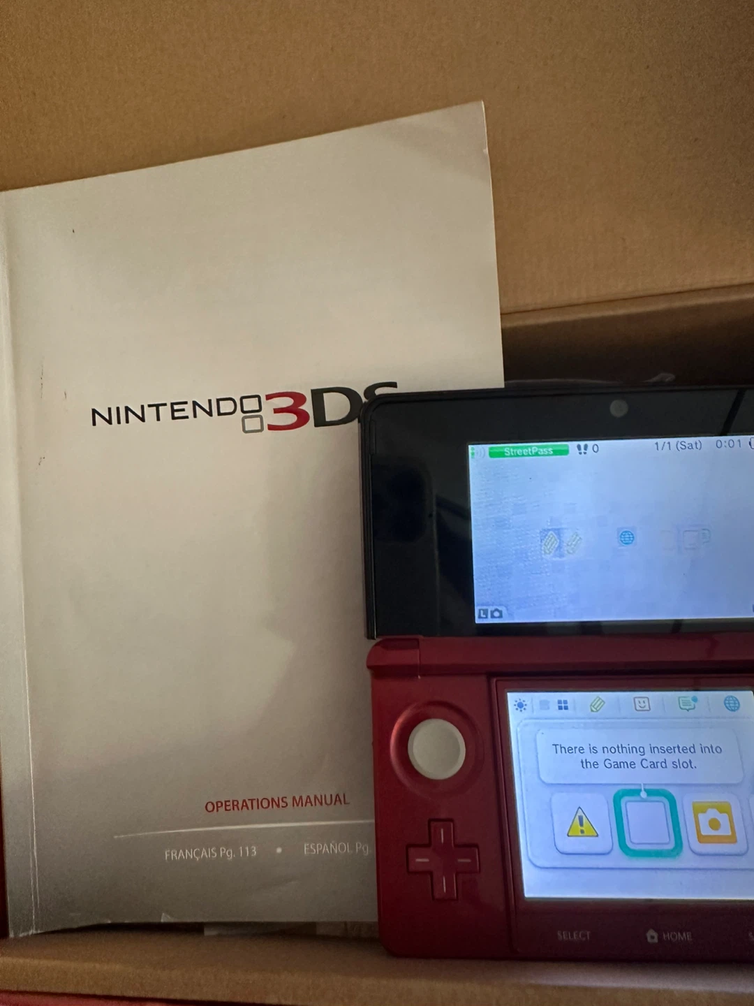 Nintendo 3DS Red - photo 3