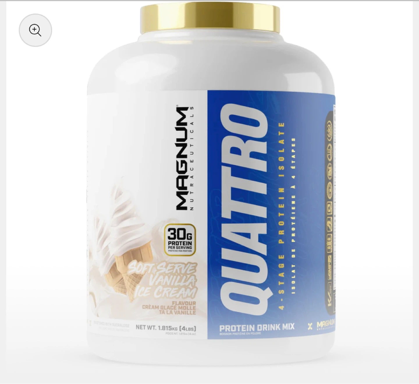 Magnum Quattro 4LBS Vanilla