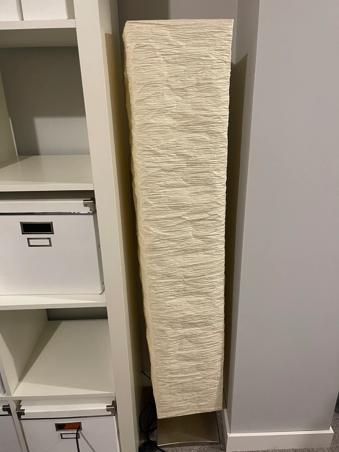 Tall Paper Shade Floor Lamp