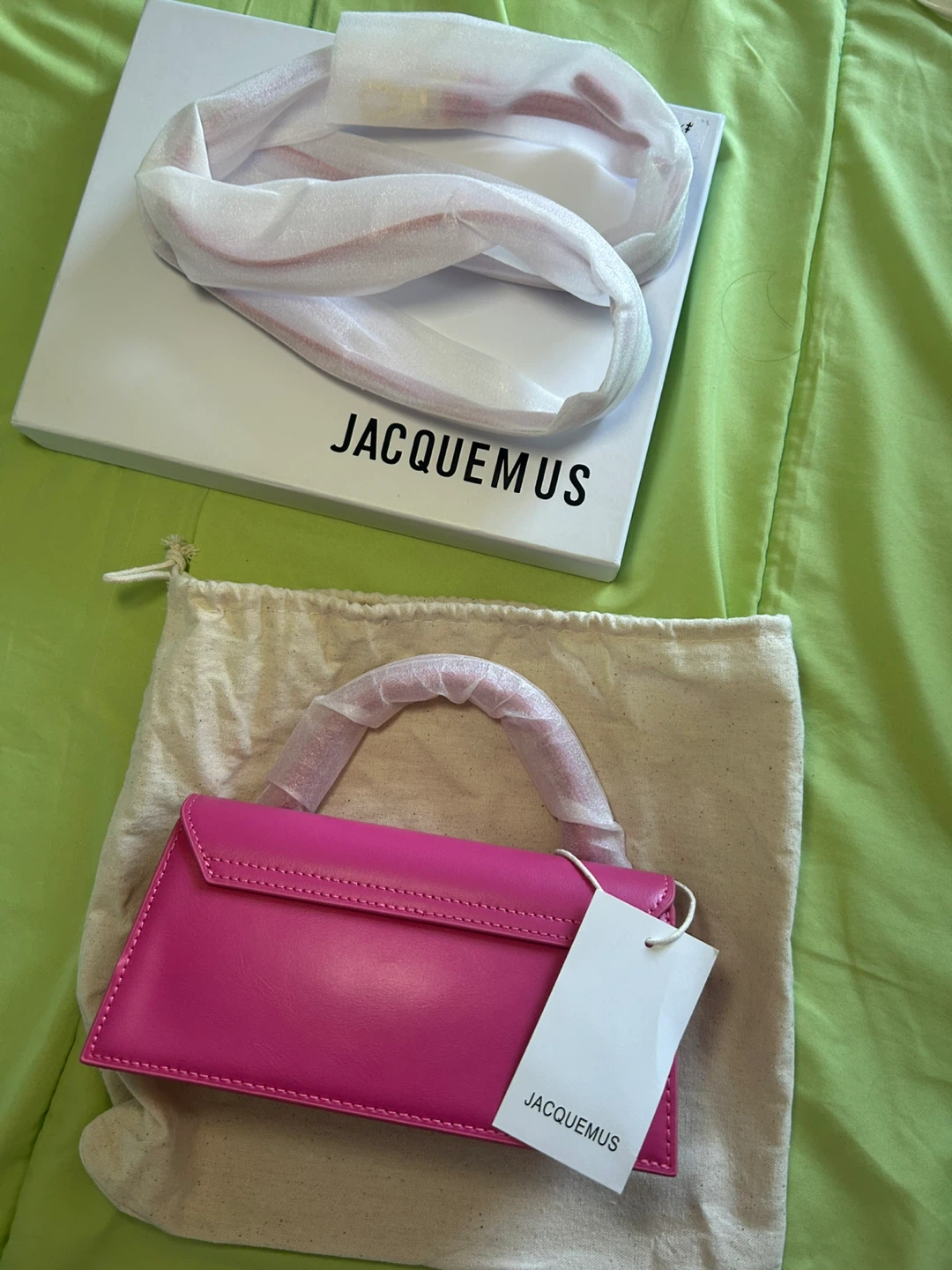 Jacquemus Le Chiquito Pink Leather Mini Bag - photo 3