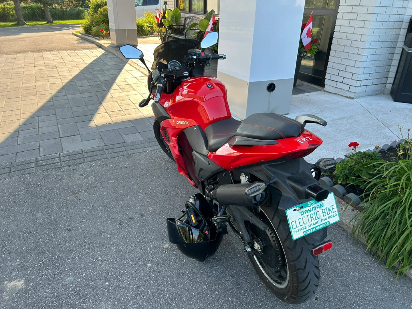 Red DAYMAK Electric Bike - photo 5