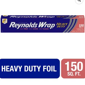 Aluminum foil, heavy duty, new sealed boxes