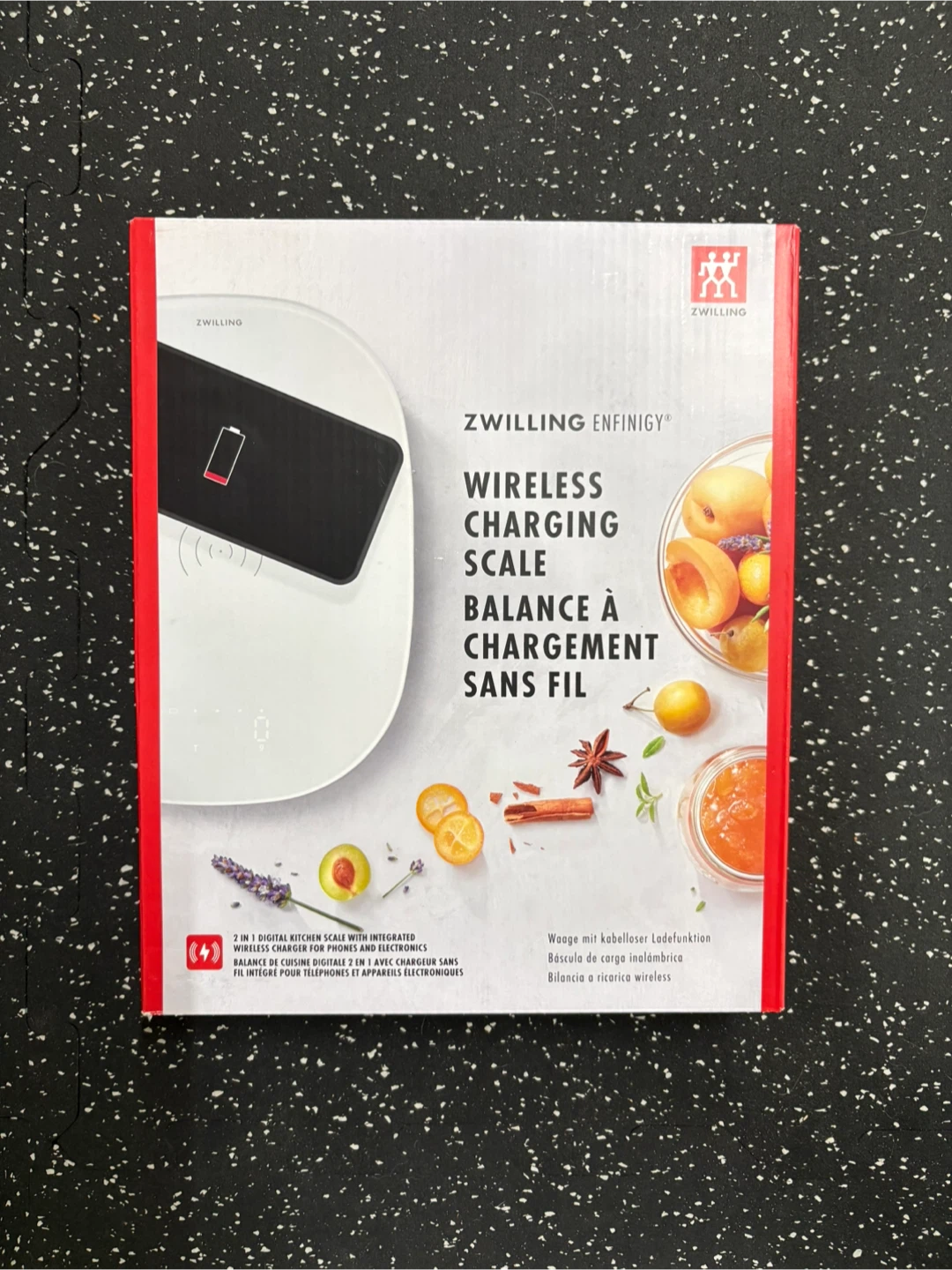 ZWILLING J.A Henkles Enfinigy Wireless 2 in 1 Charging Scale