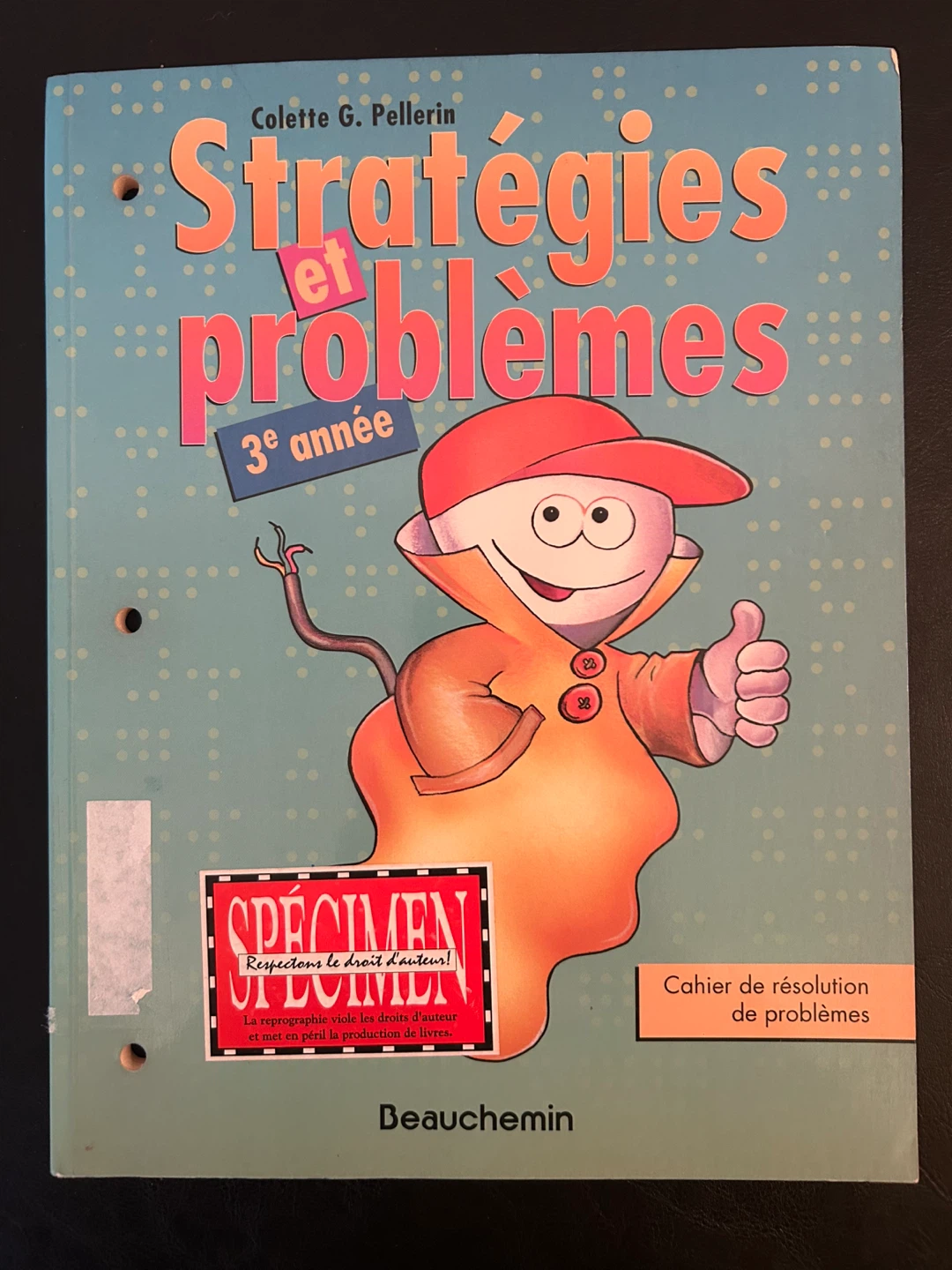 Stratégies et problèmes book - 3rd year