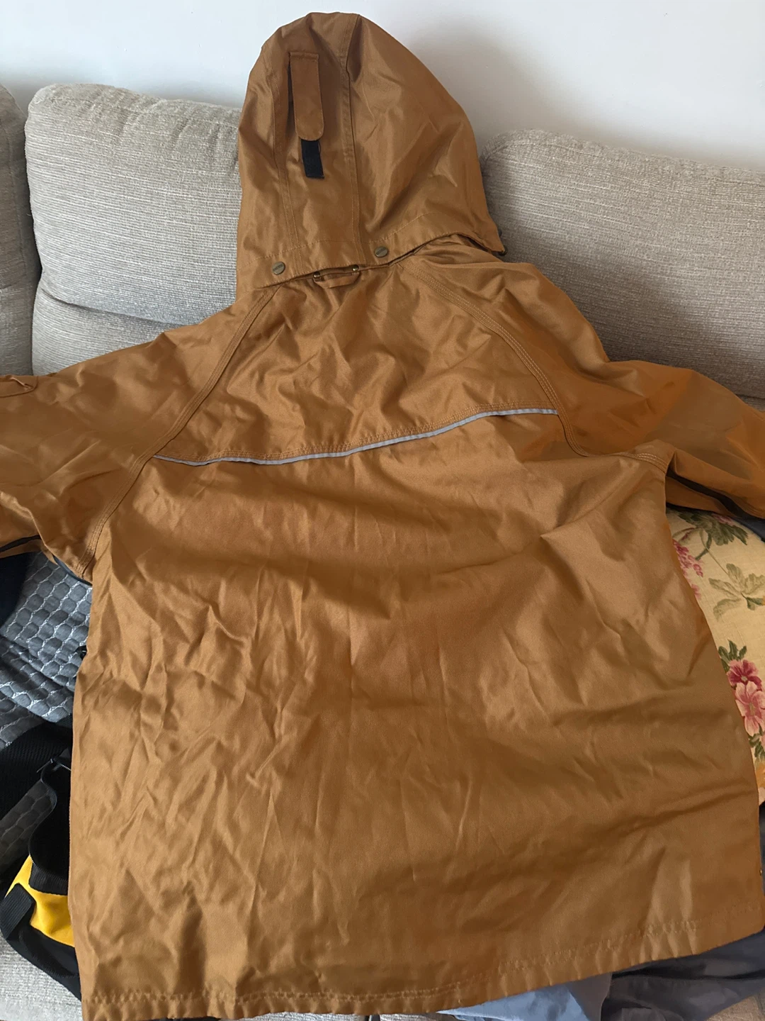 Dakota Men's Hooded Winter Jacket - Brown - photo 4
