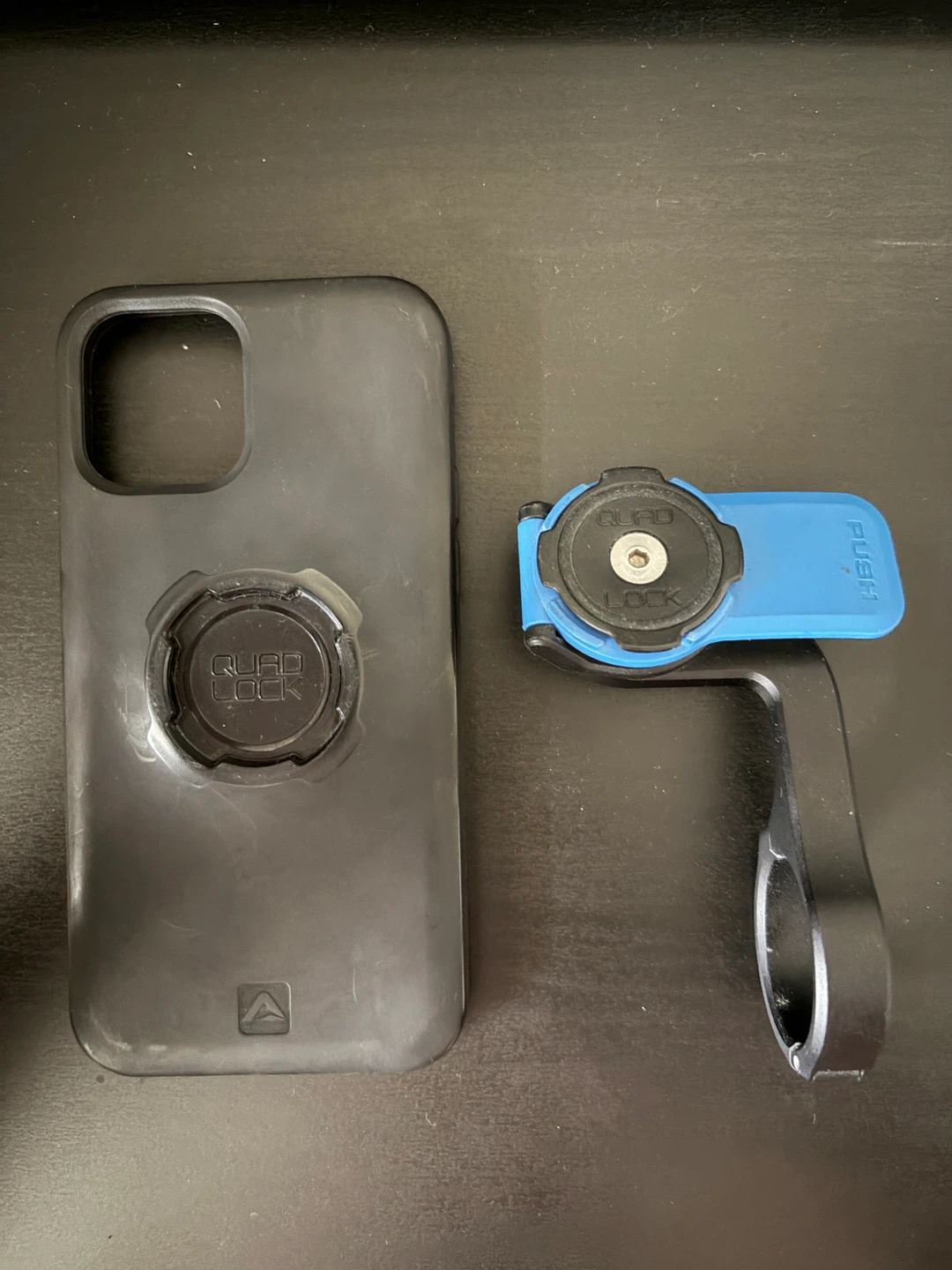 Quad Lock Bike Mount and iPhone Case