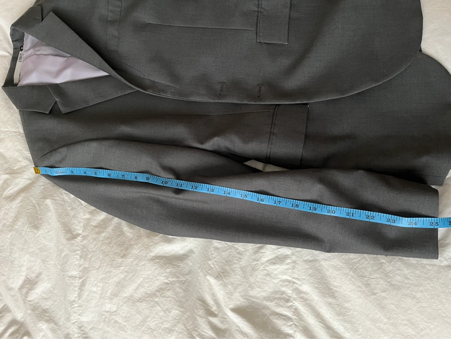 Grey Suit Jacket - Size M - photo 3
