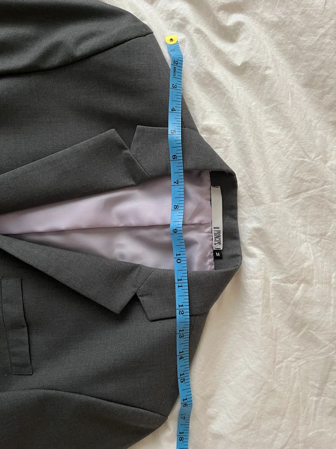 Grey Suit Jacket - Size M - photo 2