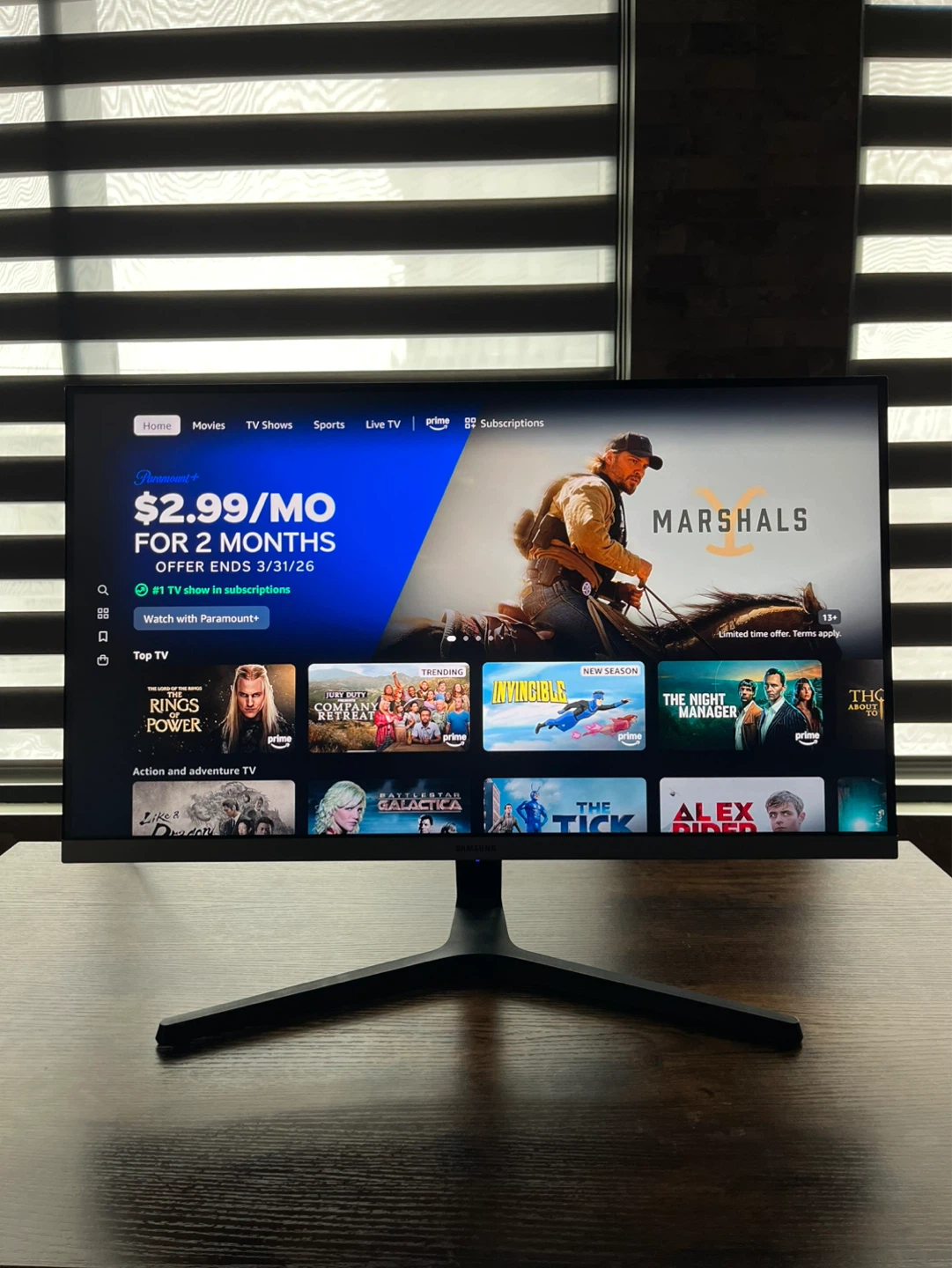 4K Samsung Monitor