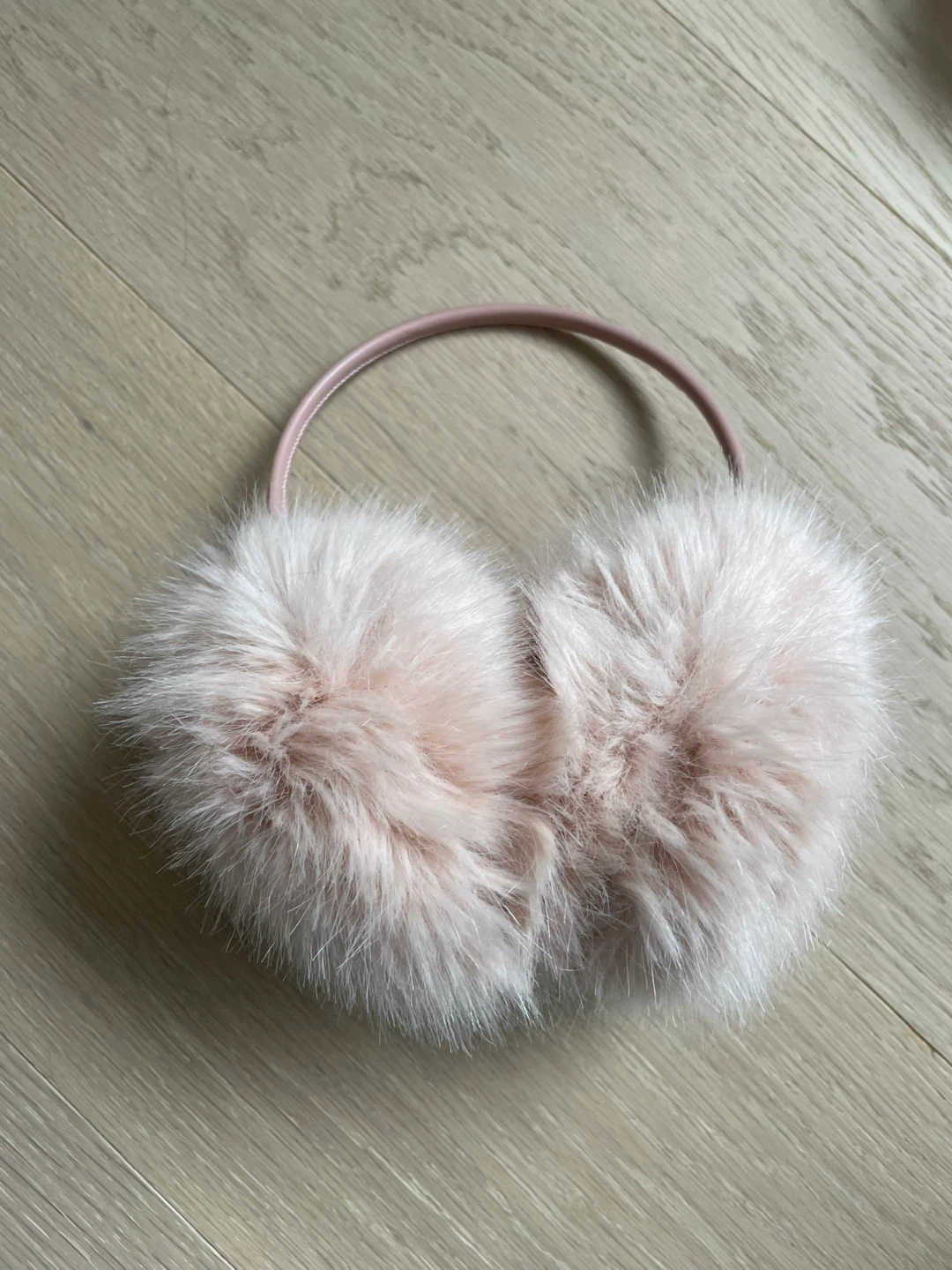 Pink Faux Fur Earmuffs