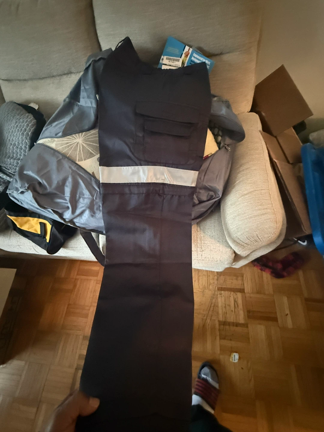 Workwear Pants with Reflective Strips - photo 3