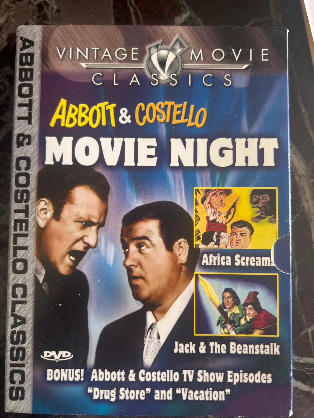 Abbott & Costello Movie Night DVD