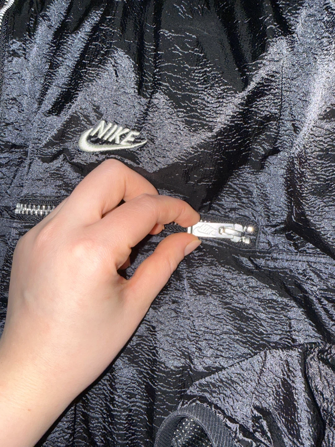 Nike Lightweight Black Track Jacket - photo 3