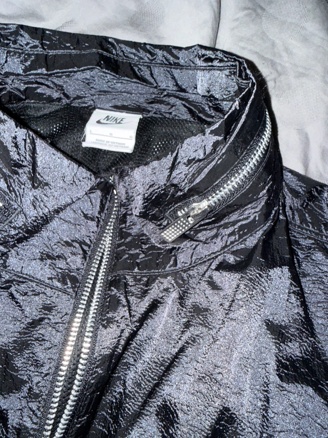 Nike Lightweight Black Track Jacket - photo 4