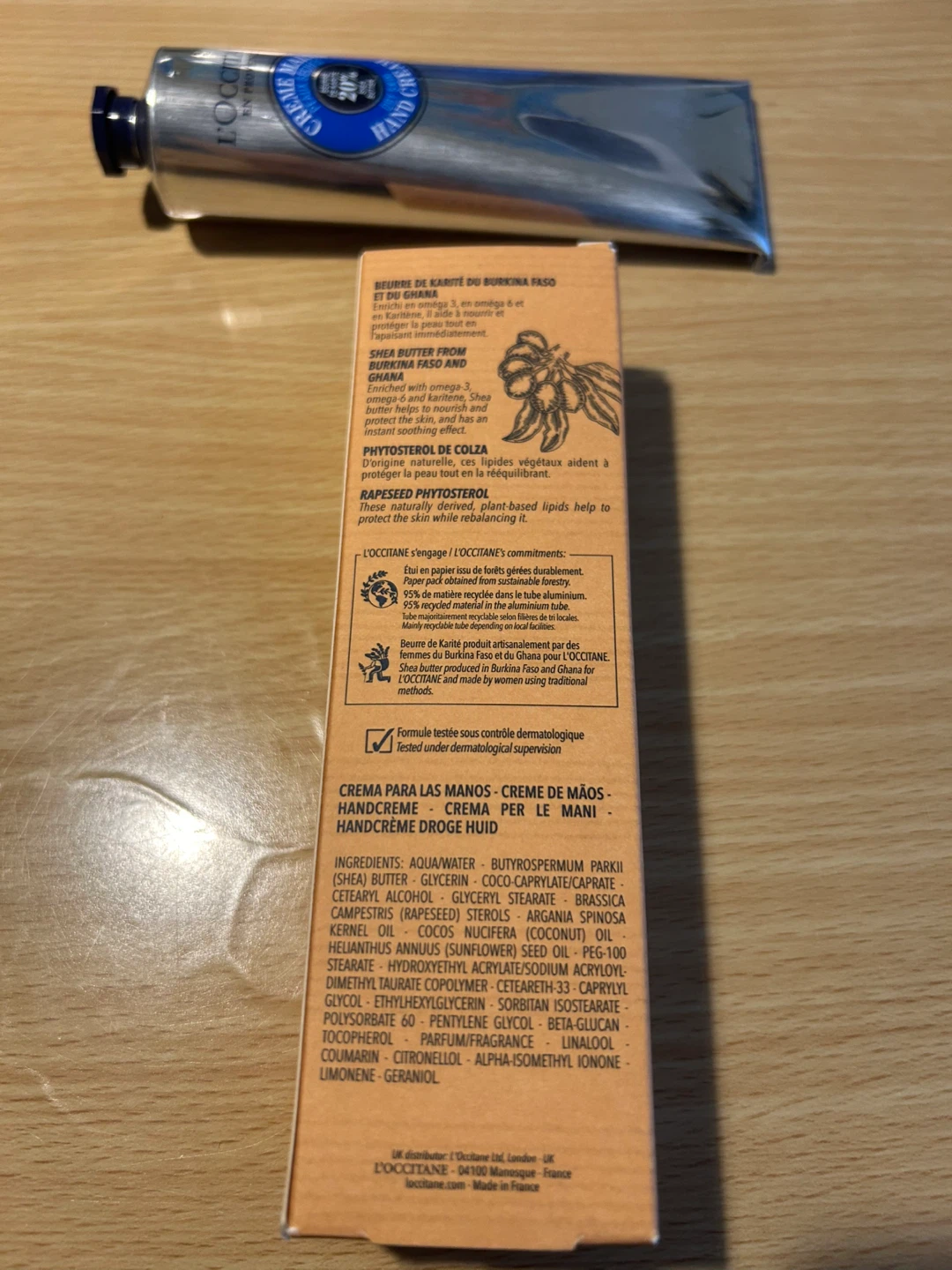 L'Occitane Shea Butter Hand Cream 150 ml - photo 4