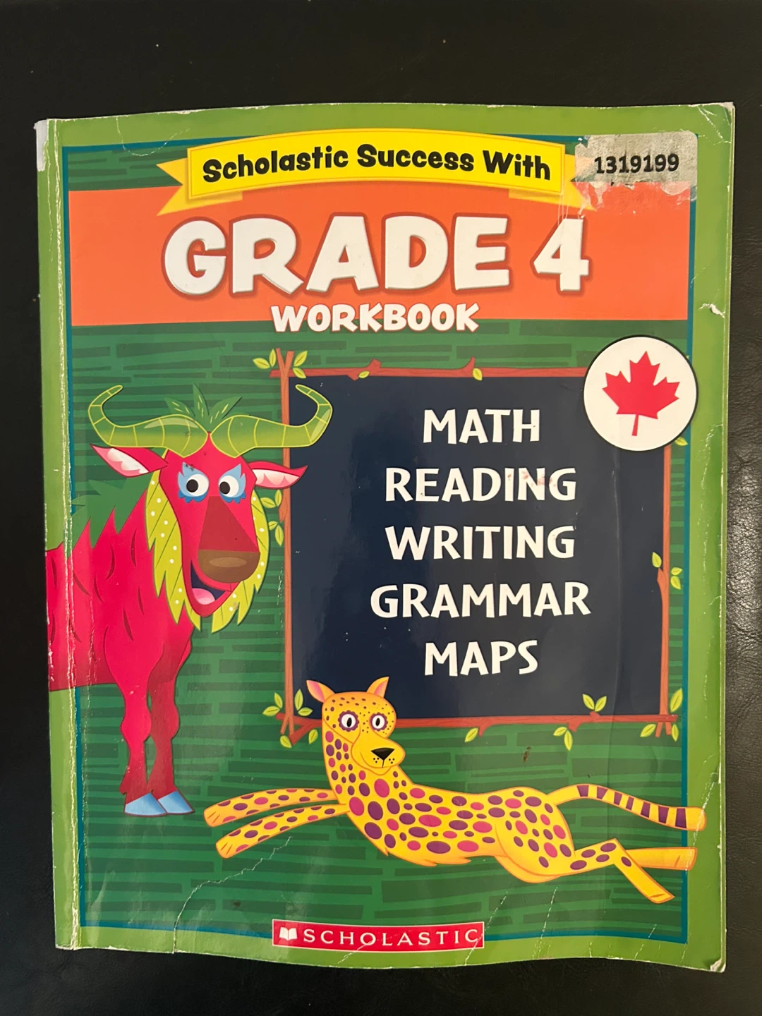 Grade 4 Workbook - Math, Reading, Writing, Grammar, Maps