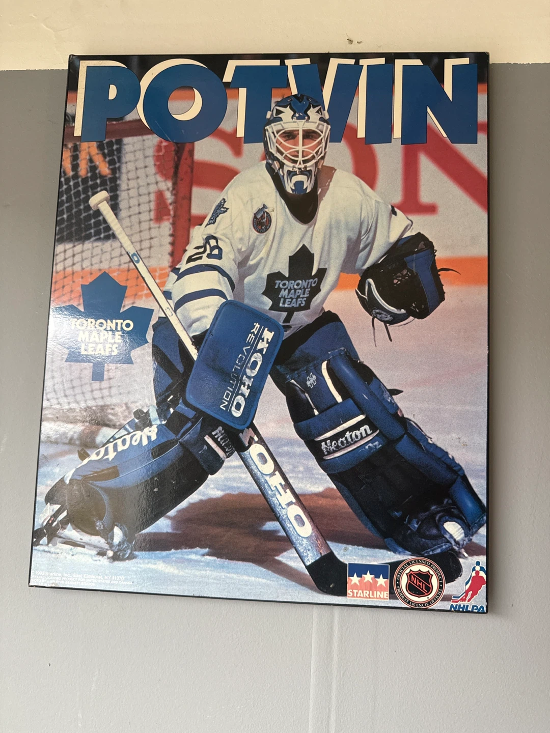 Potvin Toronto Maple Leafs Hockey Poster 16”X20” - photo 2