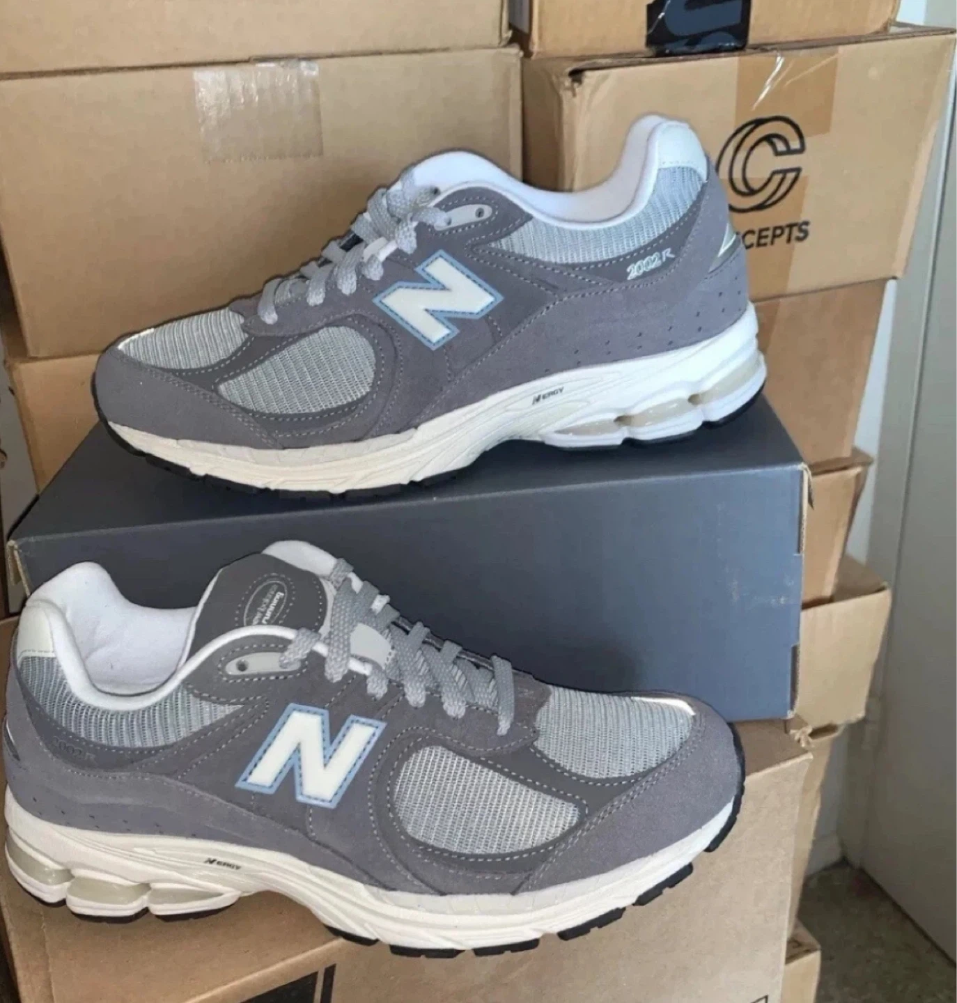 New Balance 2002R Grey Running Shoes