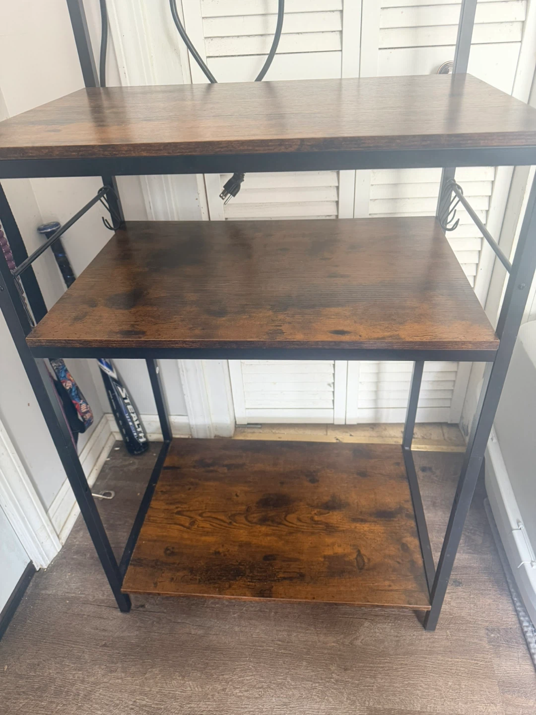 3-Tier Bakers Rack with Power Outlet - photo 2