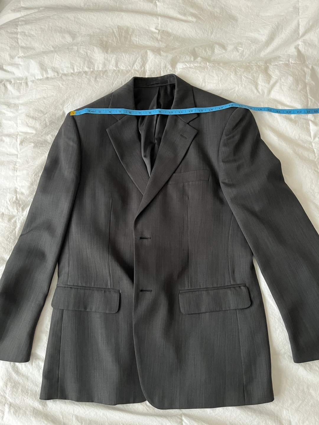 Men's Grey Blazer Jacket Medium - photo 2