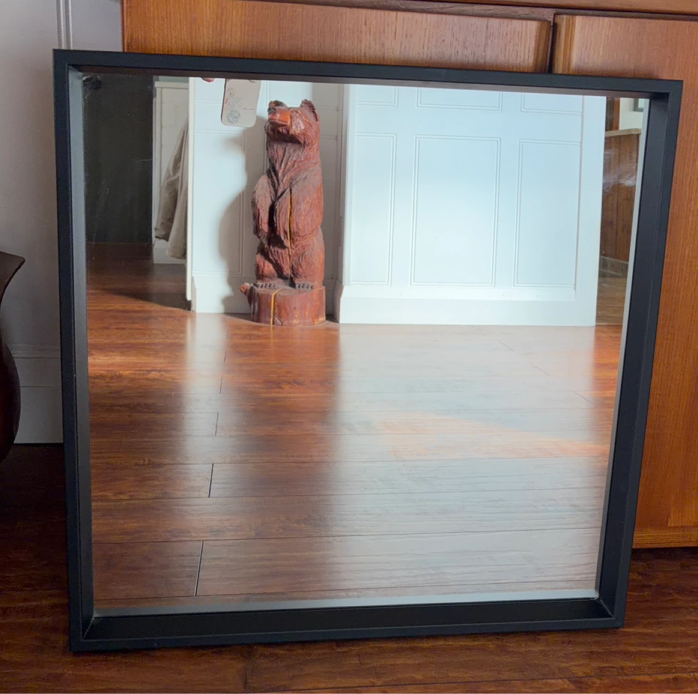 Black Framed Mirror