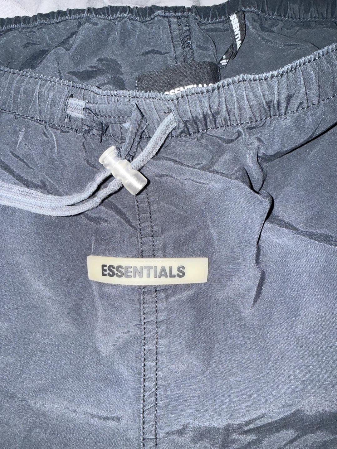 Fear of God Essentials Black Shorts - photo 2