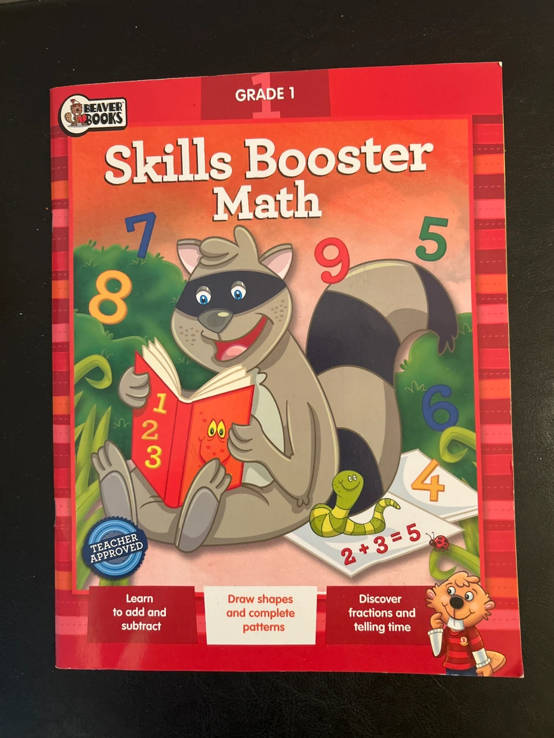 Beaver Books Skills Booster Math Grade 1 Workbook