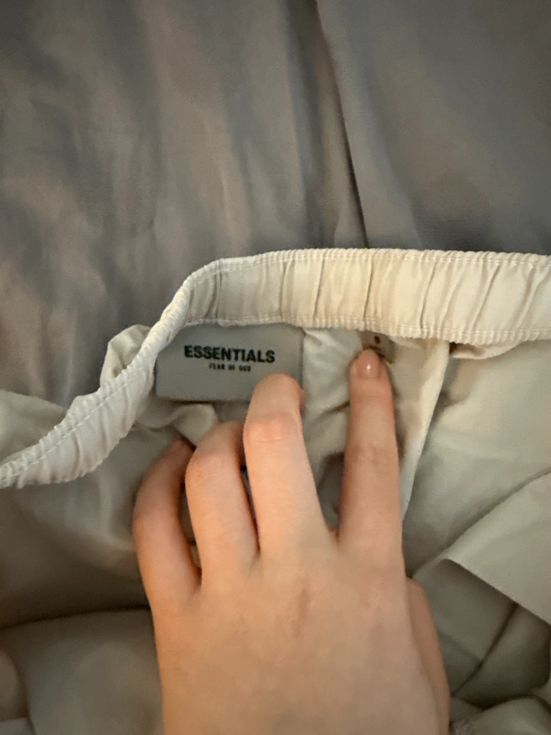 ESSENTIALS Fear of God Beige Shorts Size S - photo 3
