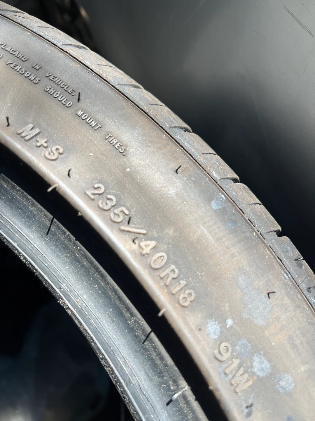 Goodyear Eagle Sport All-Season Tires 235/40R18