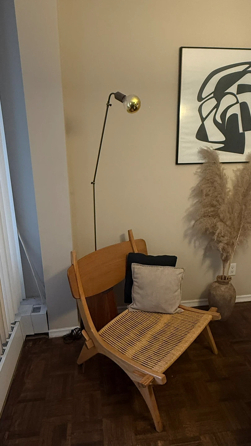 Wooden Lounge Chair - photo 3