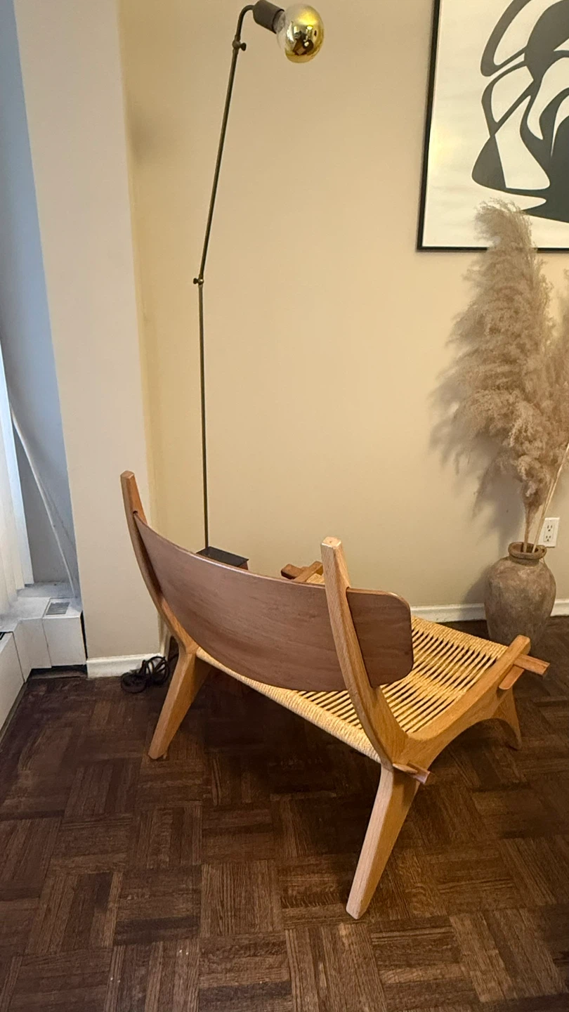 Wooden Lounge Chair - photo 2