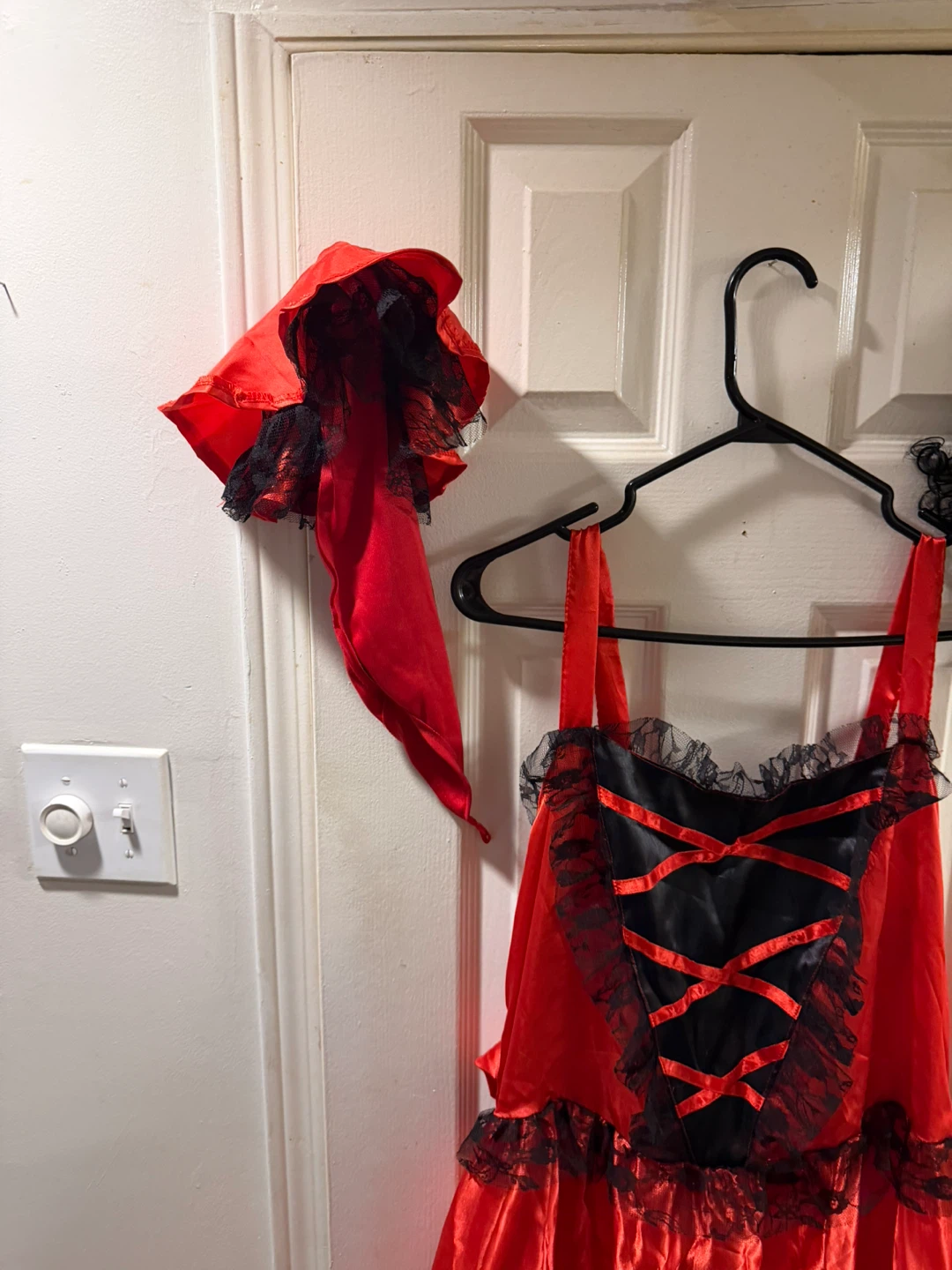Smiffy's Burlesque Costume Red and Black - photo 5