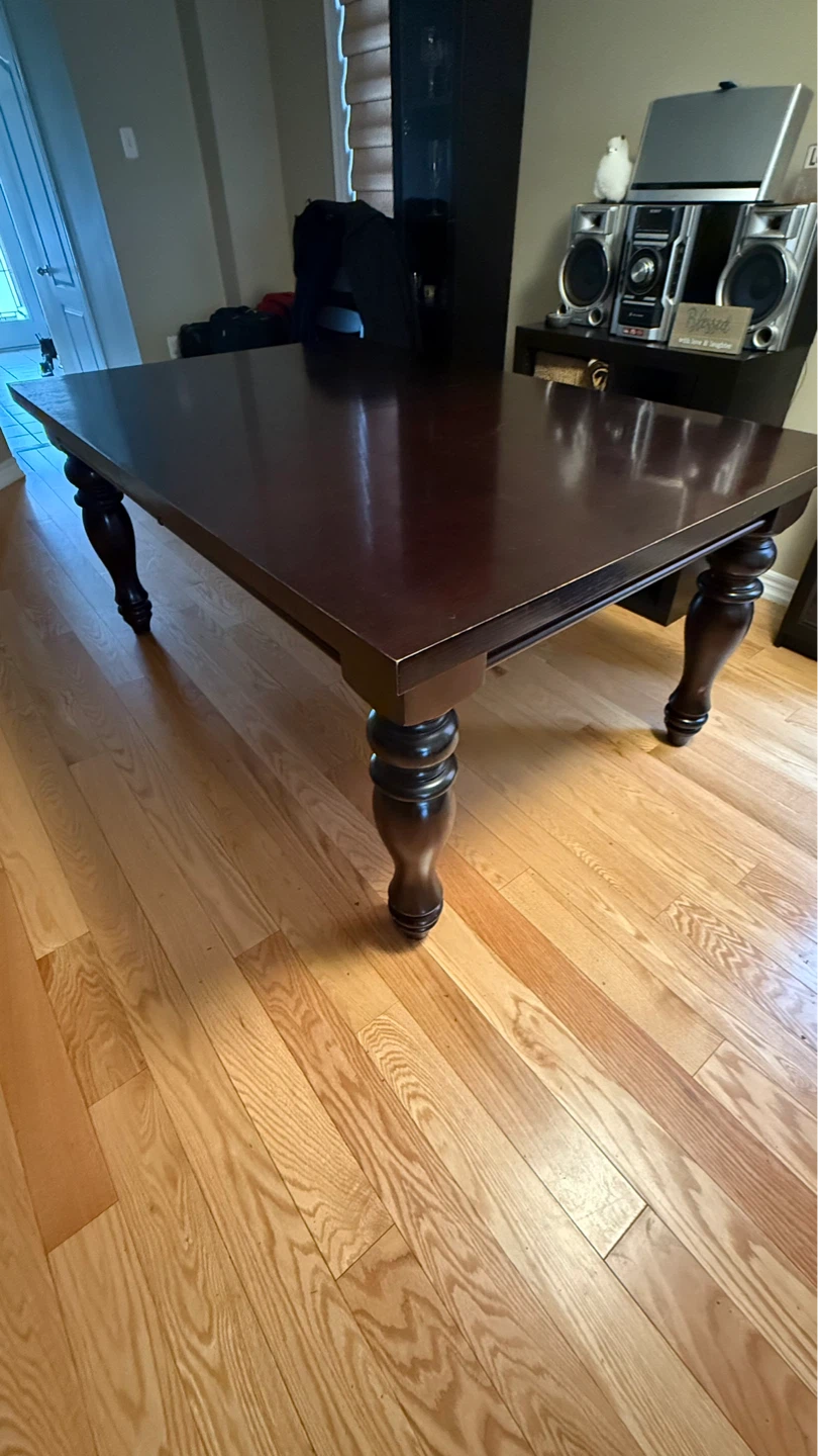 Dark Wood Dining Table and Cabinets - photo 2