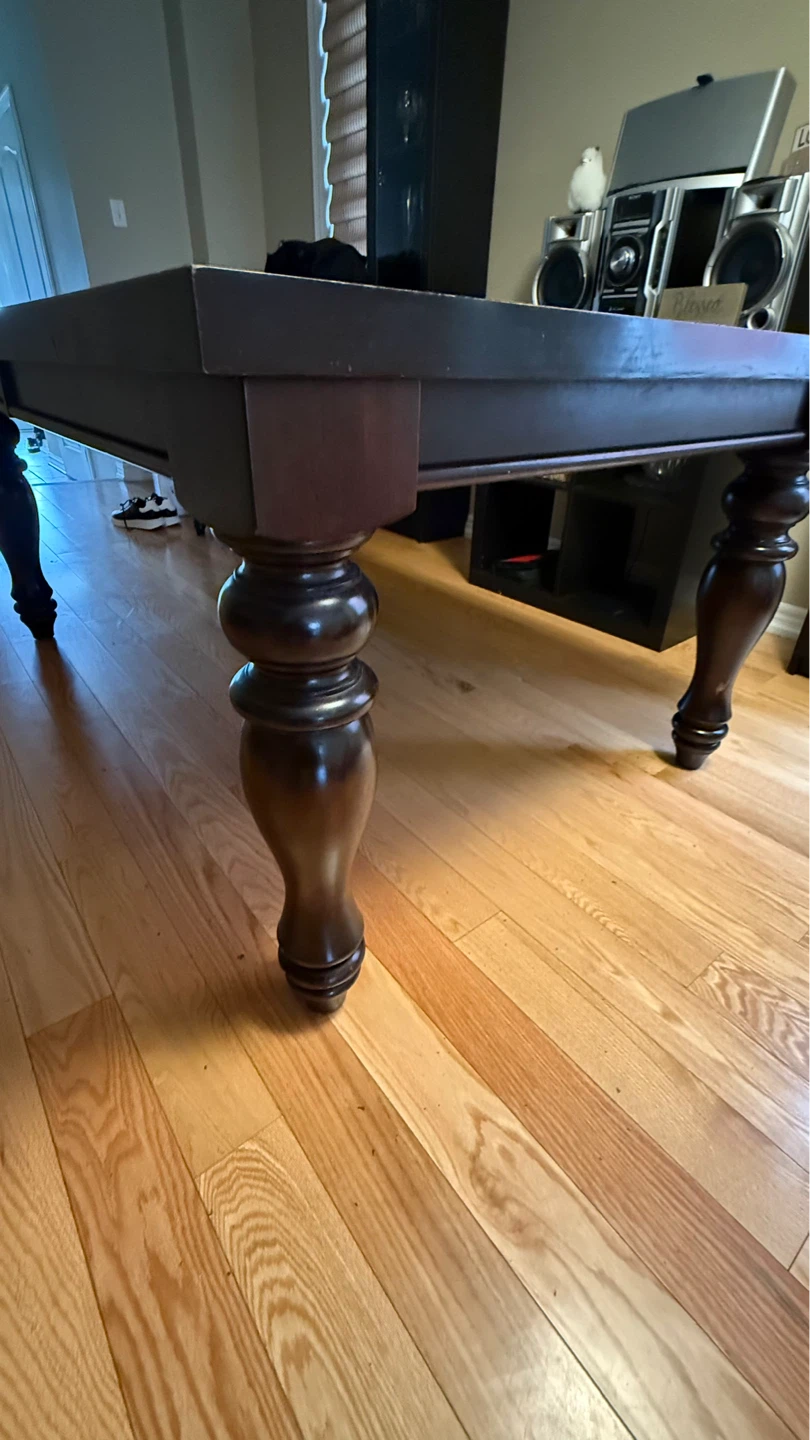 Dark Wood Dining Table and Cabinets - photo 3