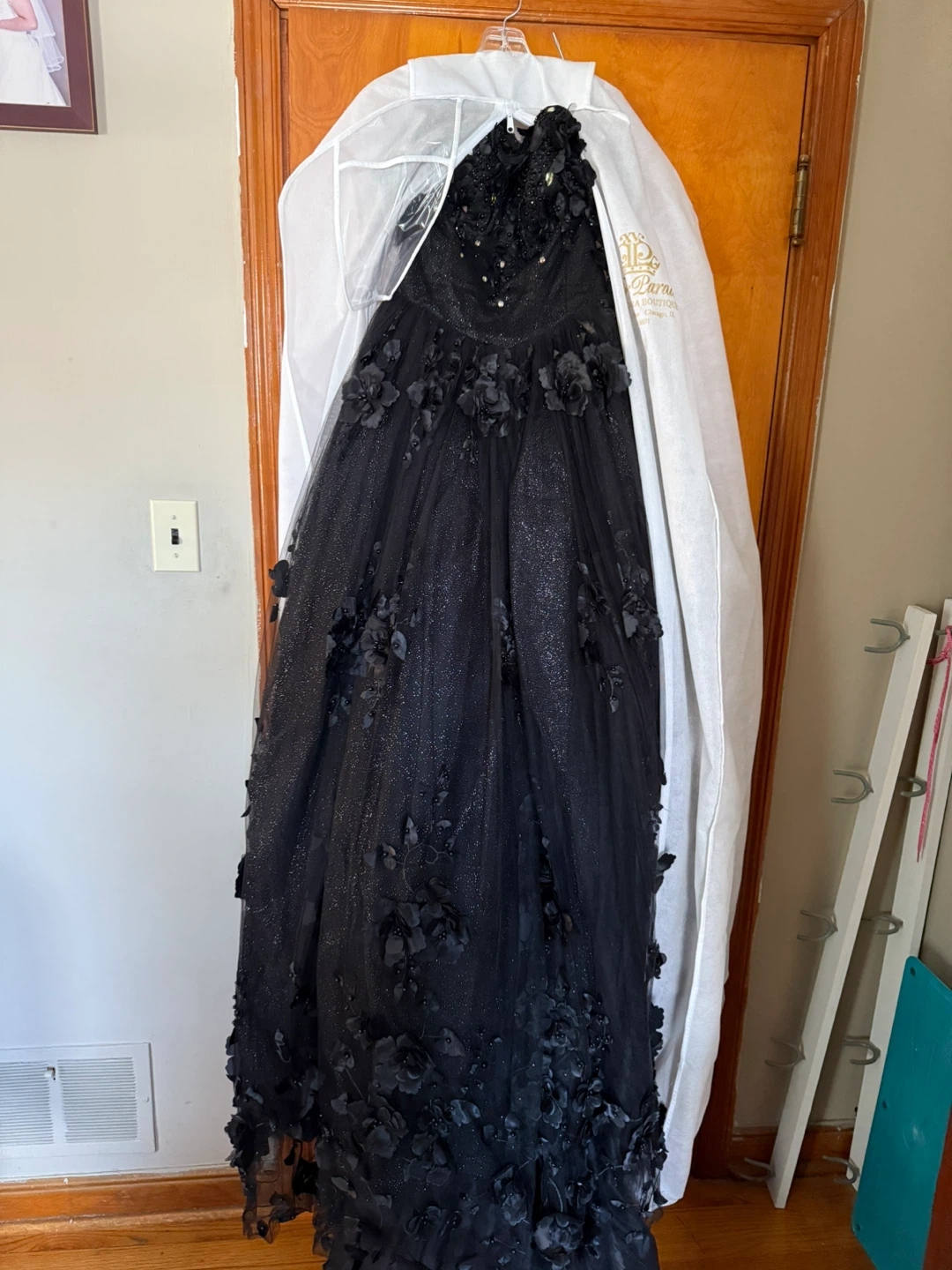 Black quince dress - photo 4