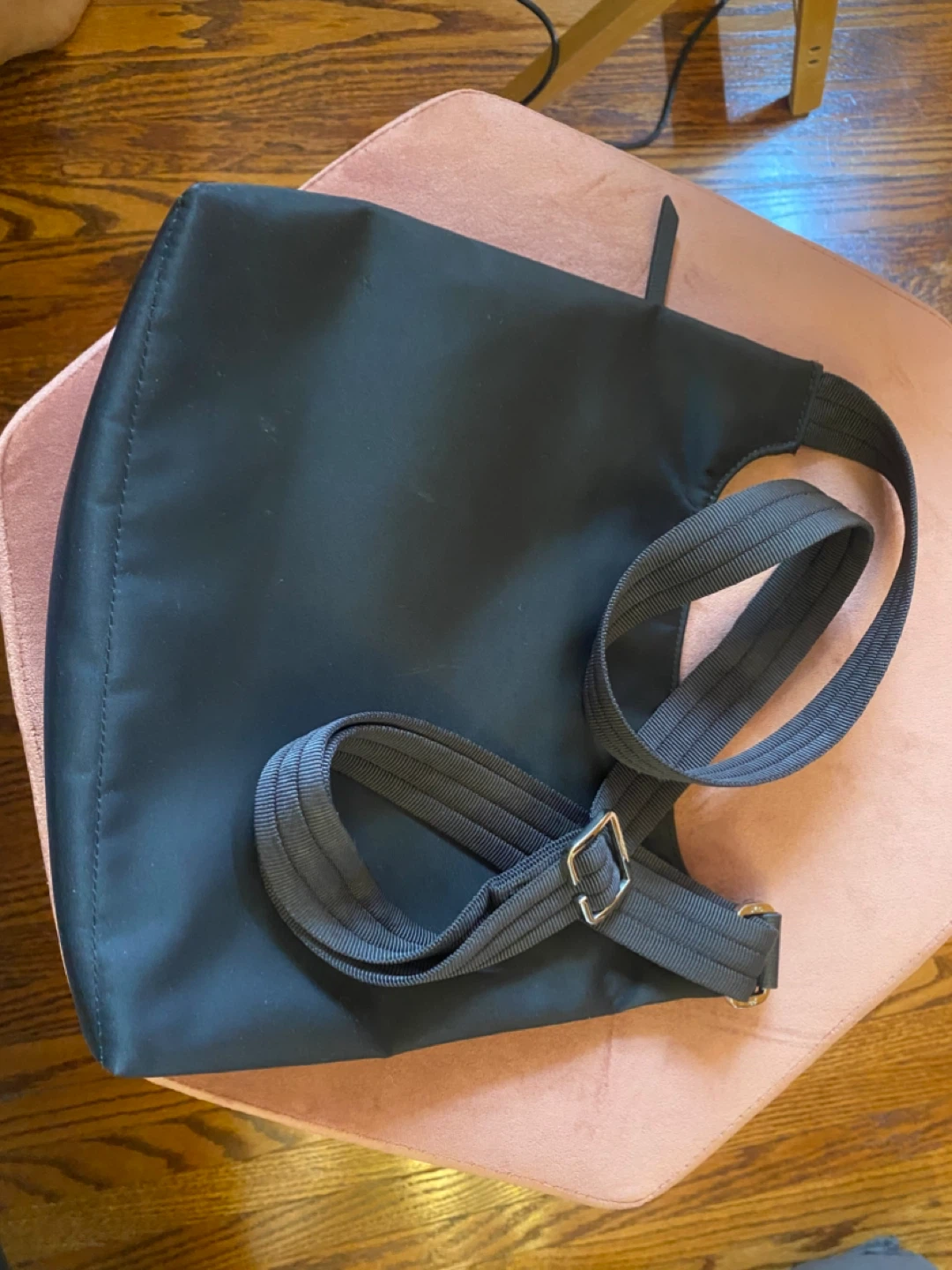 LONGCHAMP Black Nylon Le Pliage NEO Flat Crossbody Handbag - photo 3