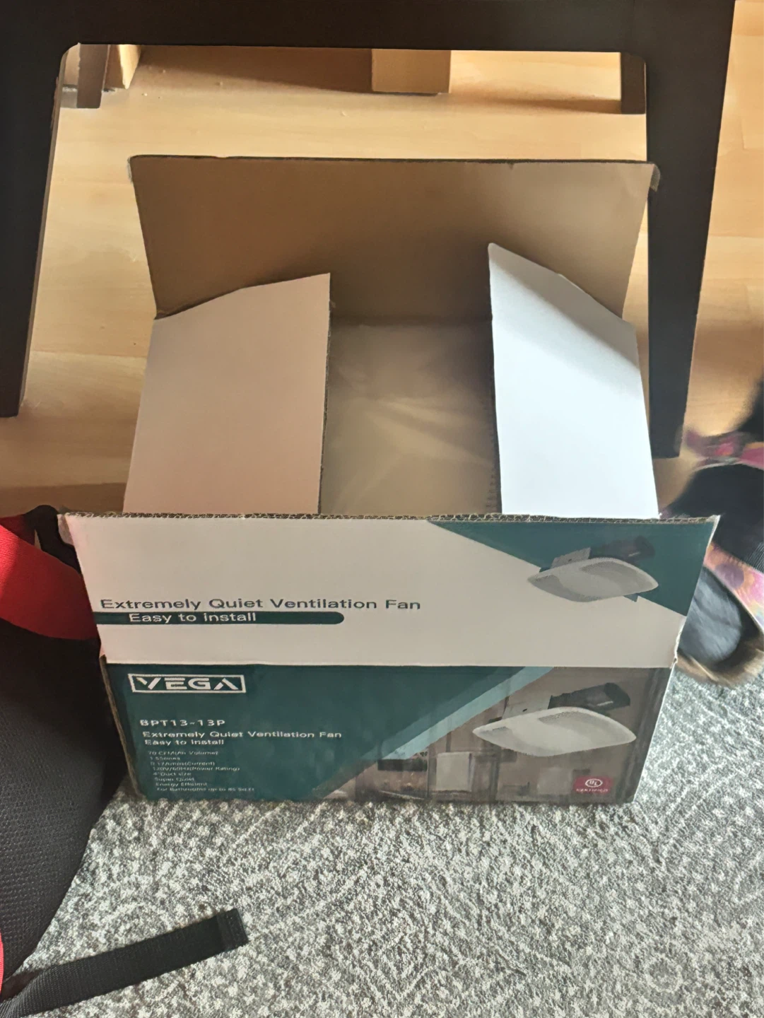 VEGA BPT13-13P Extremely Quiet Ventilation Fan