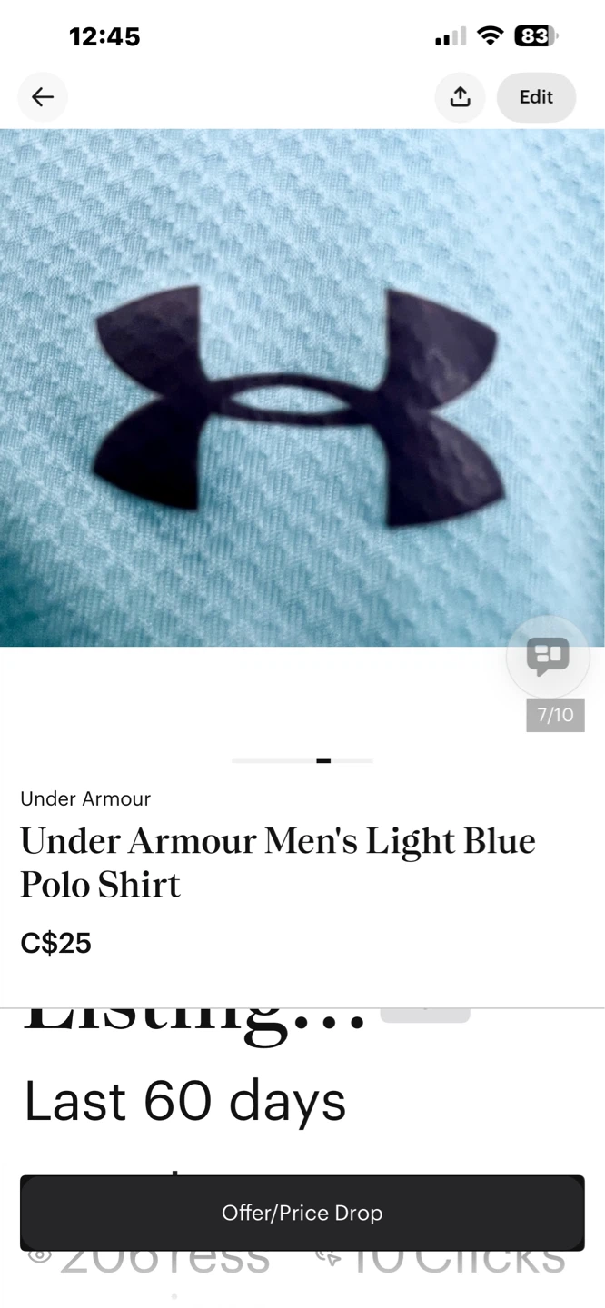 Under Armour Men's XL HeatGear Polo Shirt - photo 5