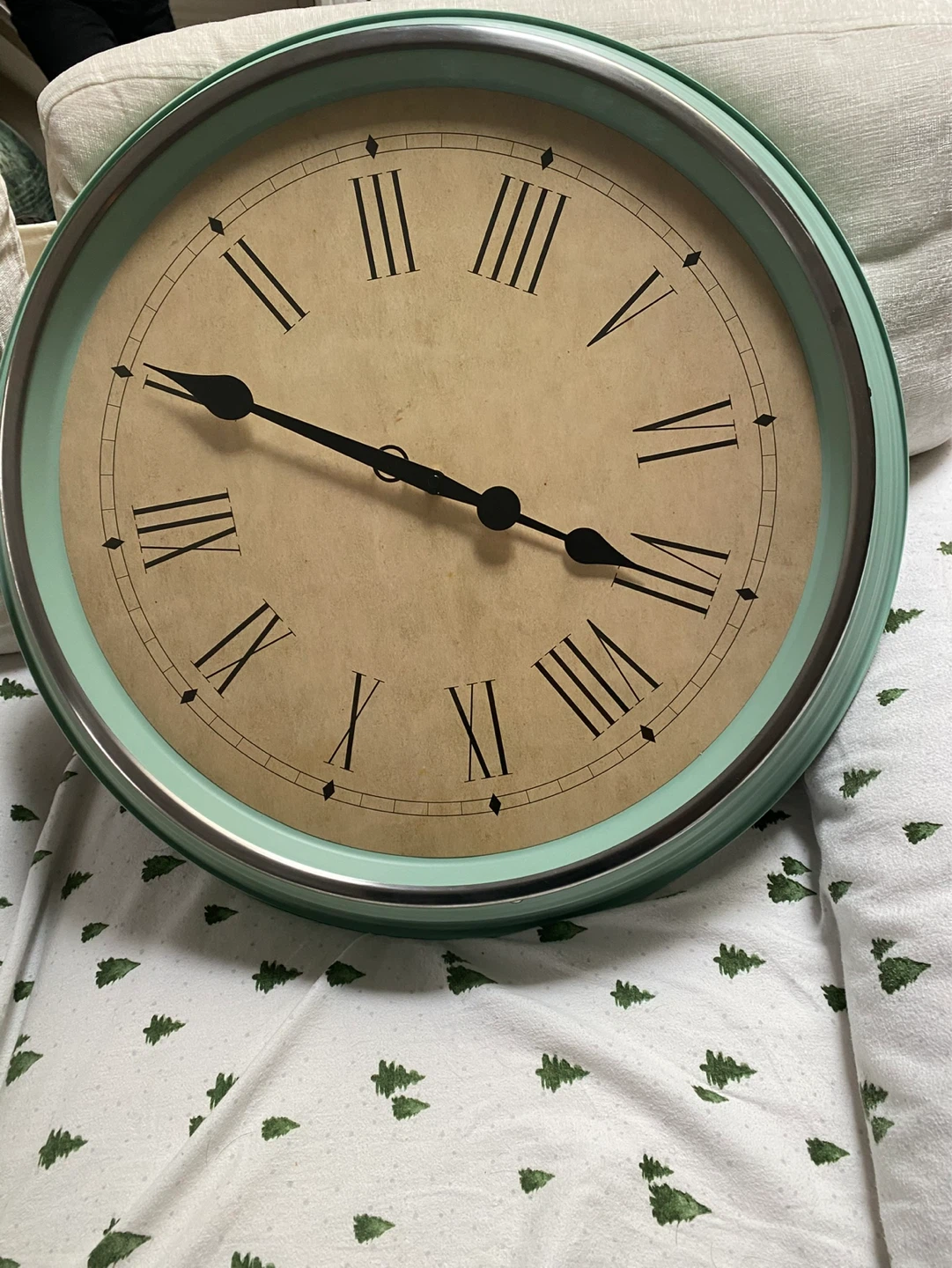 Decorative Glass Vases and Large clock - photo 5