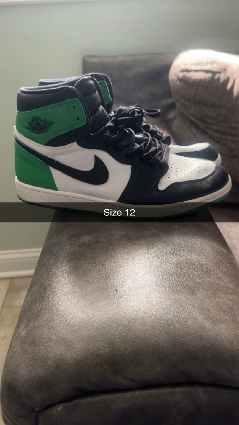 Jordan 1 High "Lucky Green" Size 12