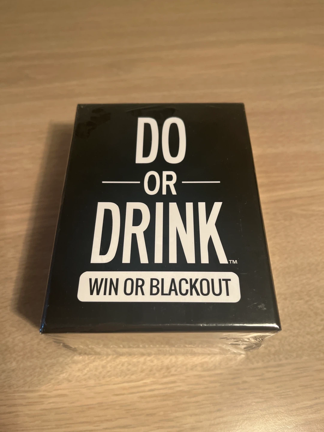 Do or Drink "Win or Blackout" Card Game