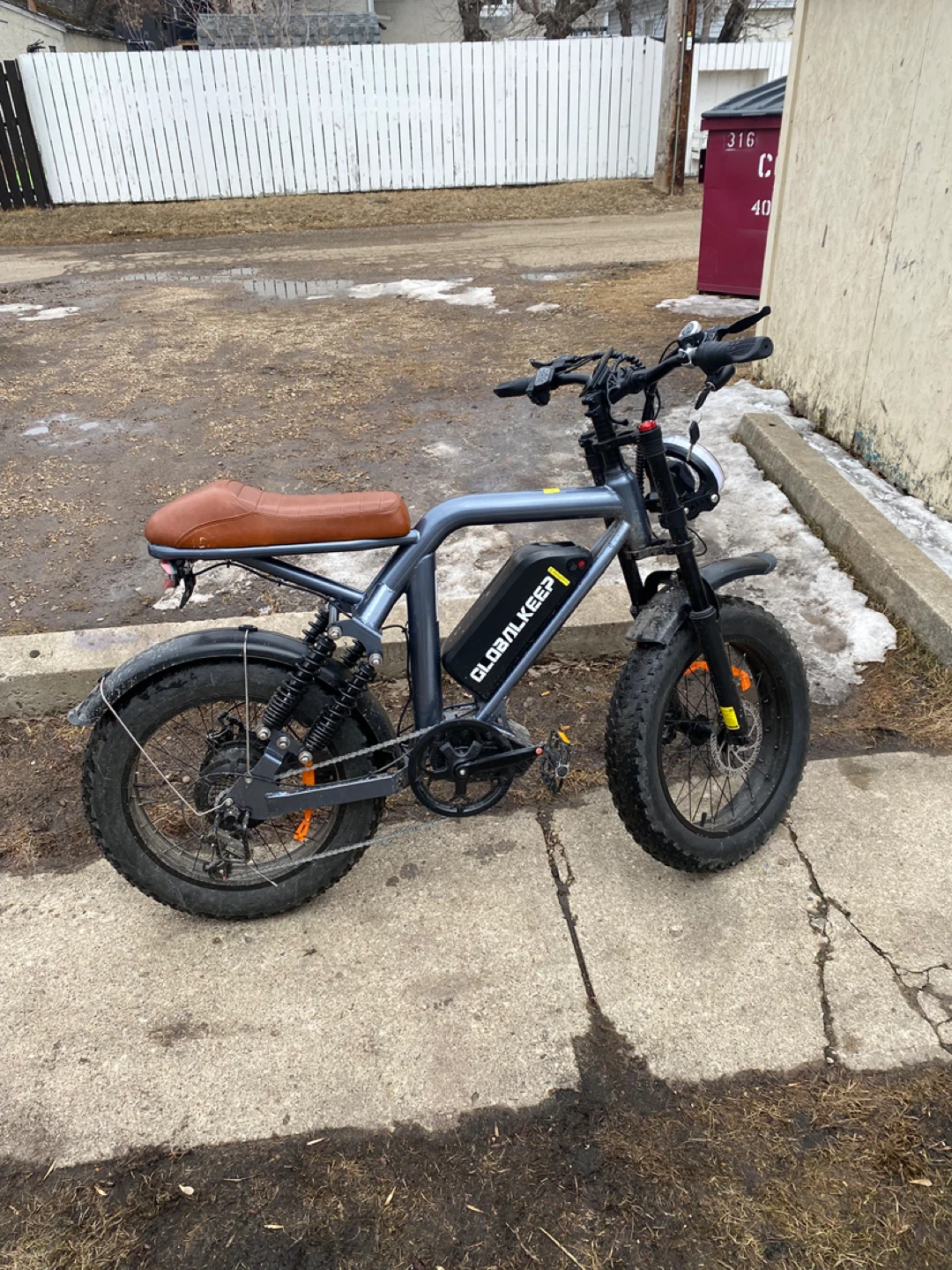 Globalkeeper Electric Fat Tire Bike